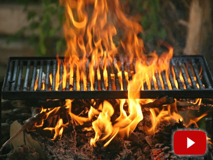 Cómo hacer fuego para asado