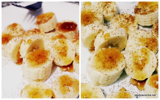 Bananas con miel y canela: desayuno de campeones