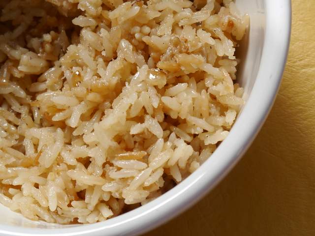 Arroz con leche de coco: una guarnición suave