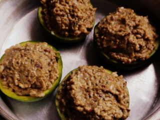 Zapallitos antes de gratinar