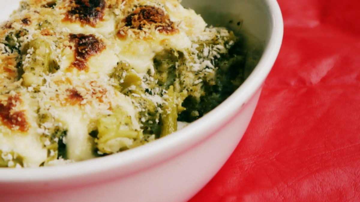 Brócoli gratinado: rico, sano y sencillo