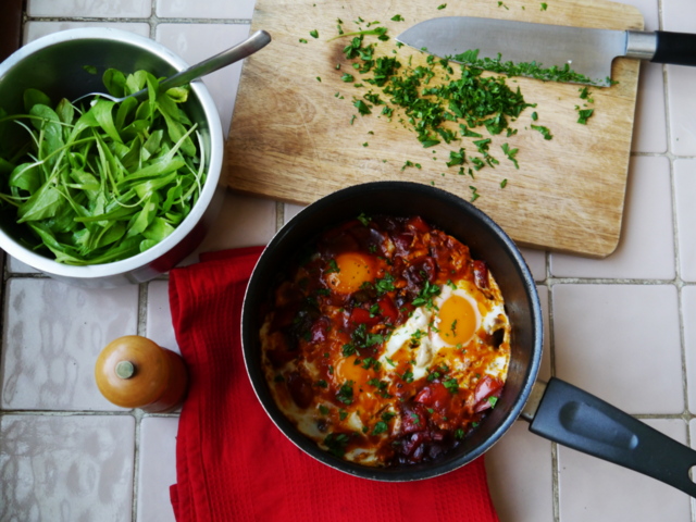 huevos al plato