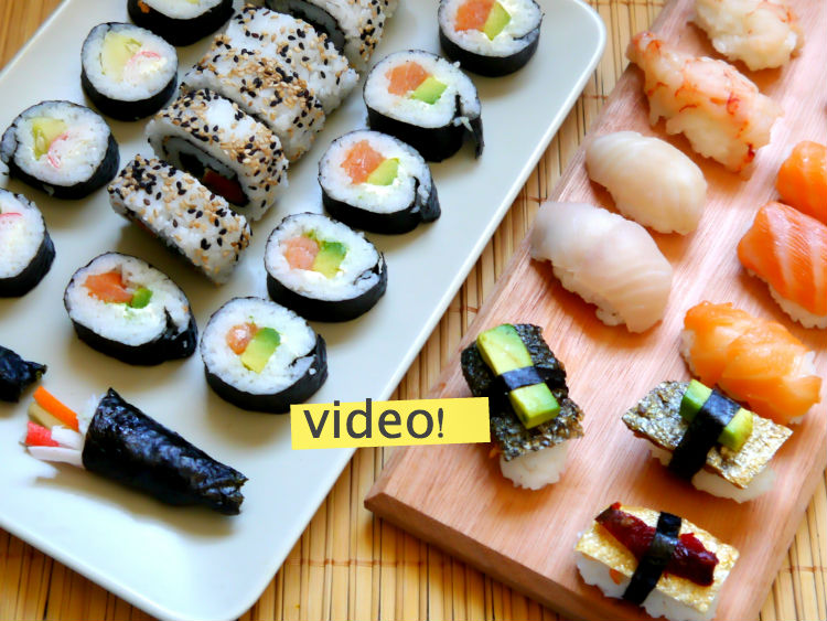 como hacer sushi casero