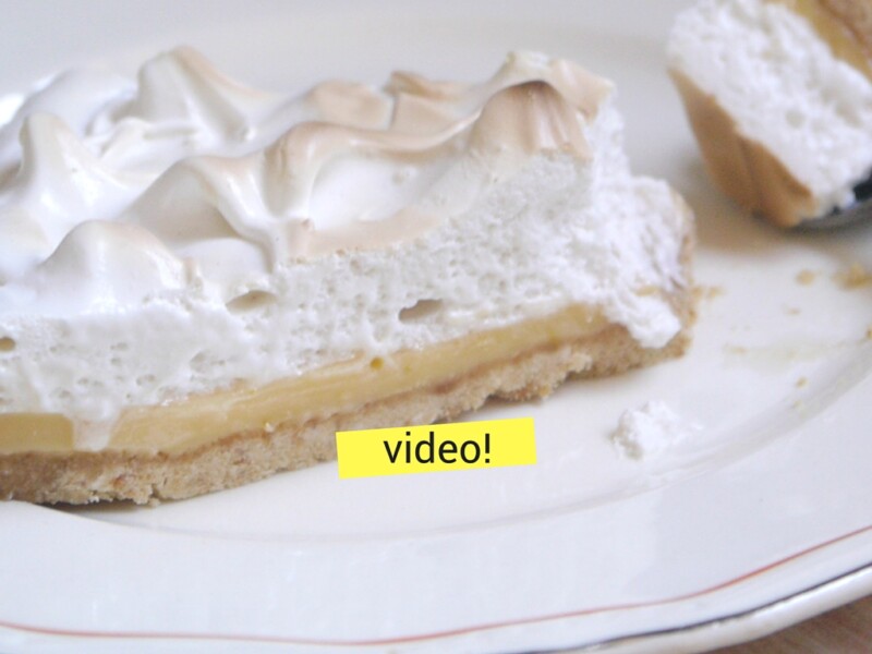 Receta de lemon pie