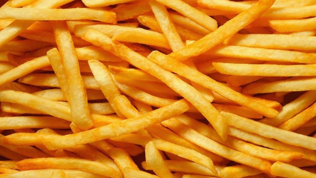 Papas fritas sin aceite