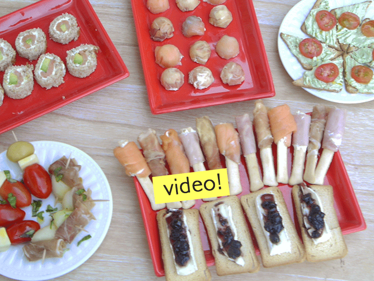 ideas para canapé