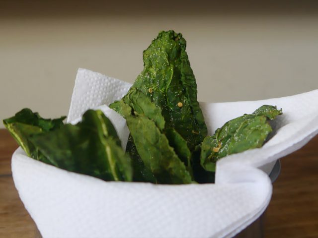 chips de kale