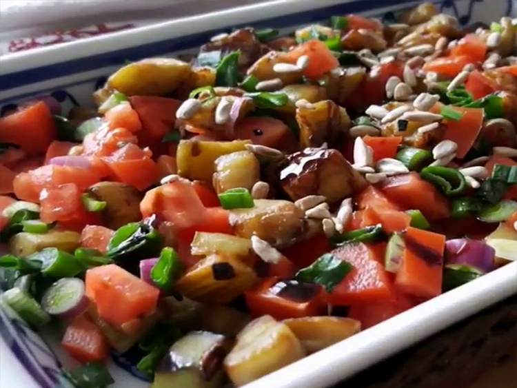 ensalada de berenjena