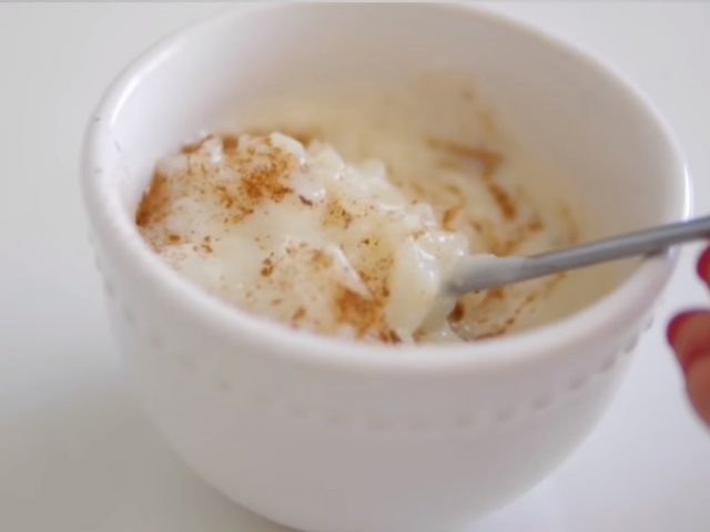 Como hacer arroz con leche