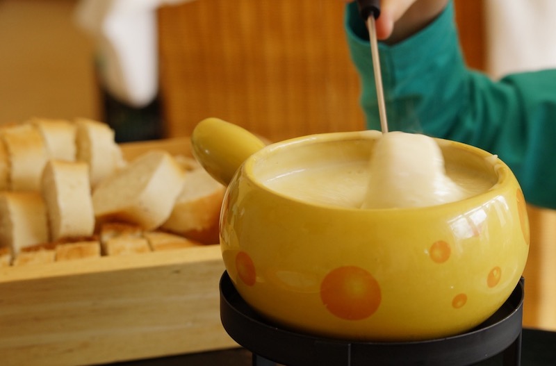 Fondue de queso