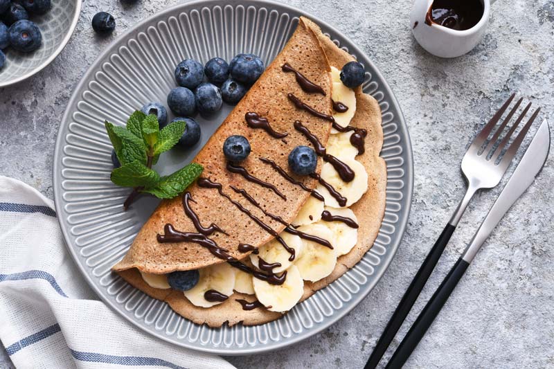 Como hacer panqueques de avena y banana