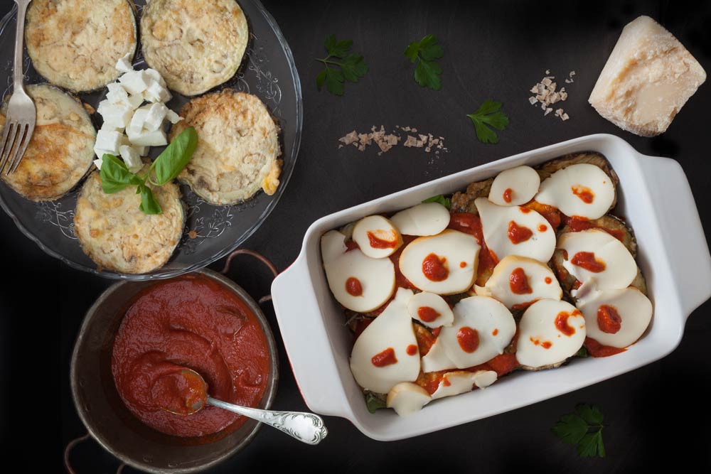 Receta de berenjenas a la parmesana