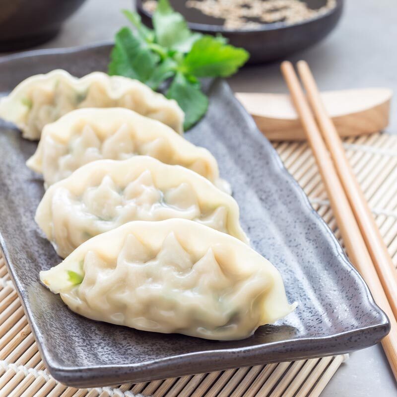 Comida coreana: mandu