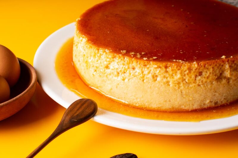 Receta de flan de leche condensada