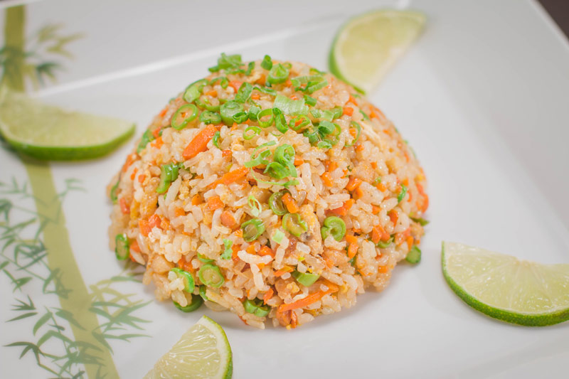 Yakimeshi de verduras