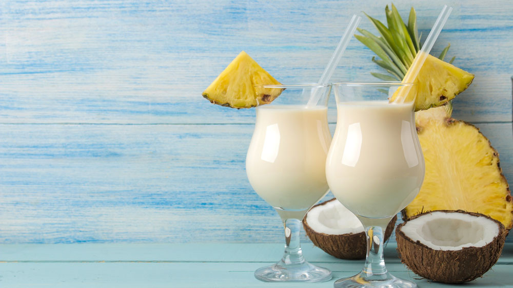 Receta de piña colada