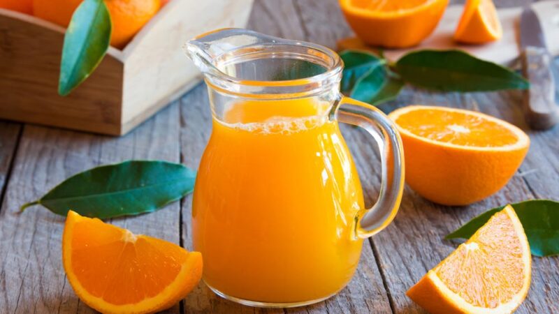 Jugo de naranja: Receta y propiedades