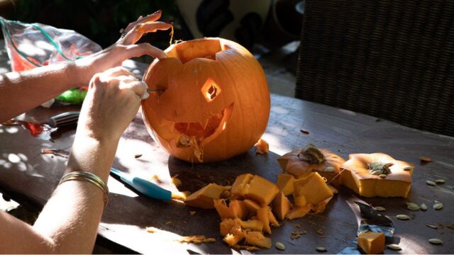 calabaza de halloween