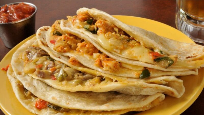 receta quesadillas