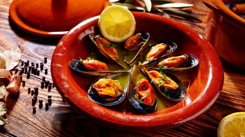 receta de mejillones al vapor