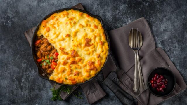 cocinar pastel de carne