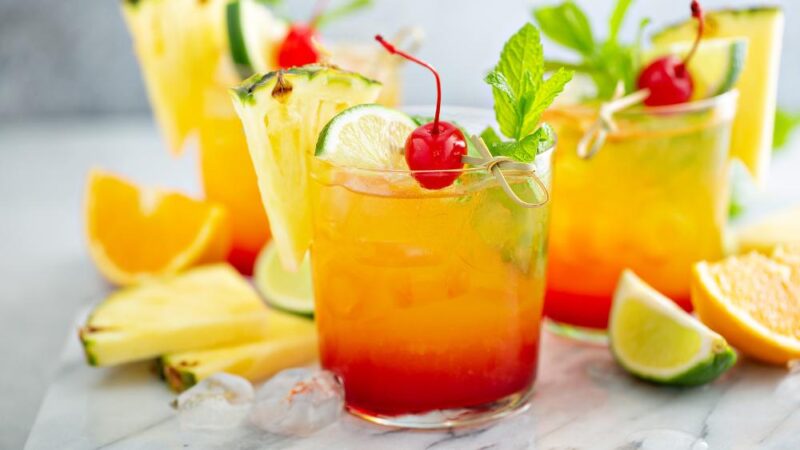 receta de tequila sunrise