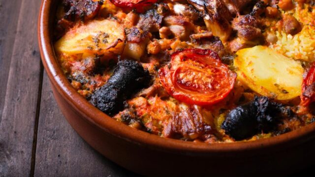 receta fácil de arroz al horno