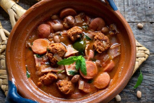 receta de frijoles charros