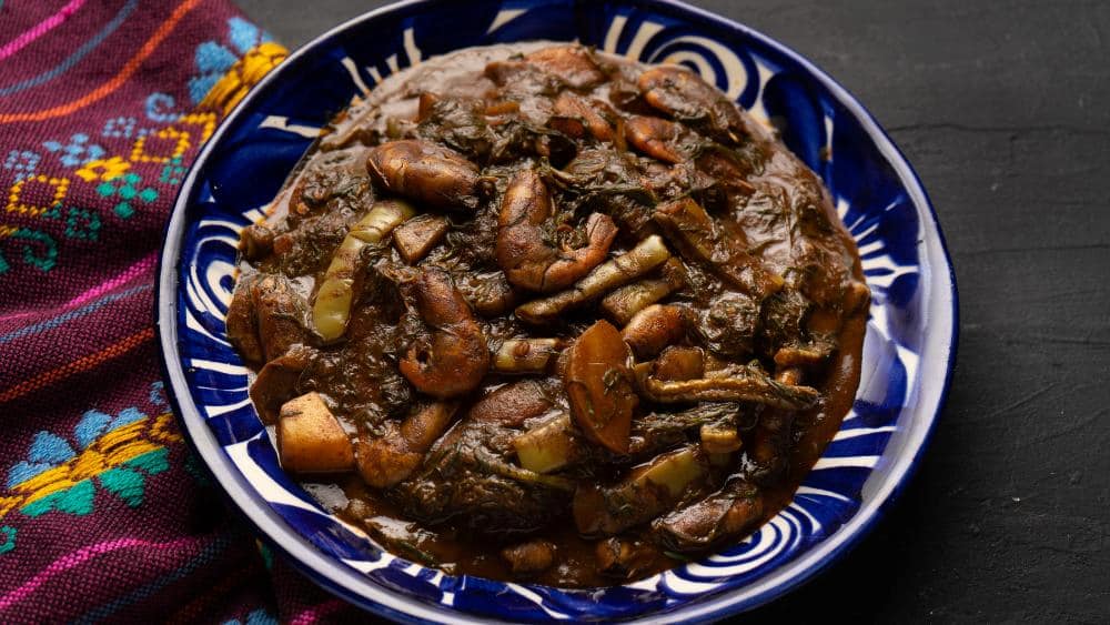 receta de romeritos con mole