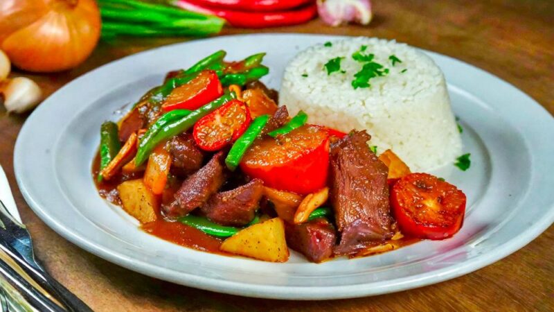 receta de lomo saltado