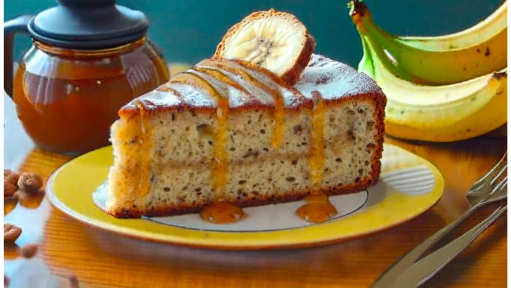 receta de torta de banano