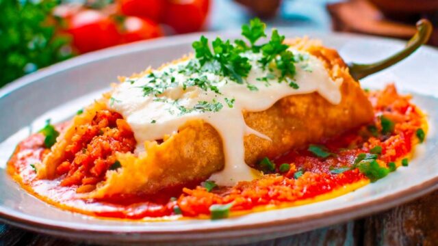 receta de chiles rellenos